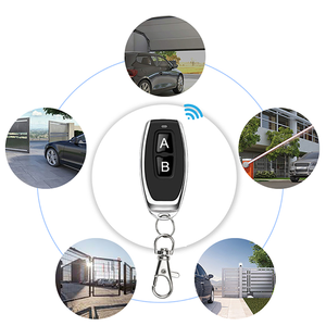 Mando a distancia <span class=keywords><strong>RF</strong></span> inalámbrico Universal, transmisor de encendido/apagado de 433MHz, sin clon para puerta de garaje, Bombilla de puerta, controlador de llave Fob artesanal - Product Image 2