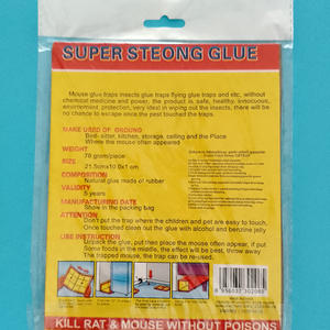 Trampas de pegamento <span class=keywords><strong>para</strong></span> ratón con adherencia mejorada, tablero de almohadilla adhesiva de serpiente de rata <span class=keywords><strong>para</strong></span> casa interior al aire libre, fácil de configurar - Product Image 3