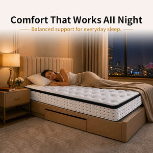 Soft Comfort Hybrid Queen Size Mattress Compressed Mattress King Size Mattress Roll Pack Bed Mattress Home Furniture - Product Image 6