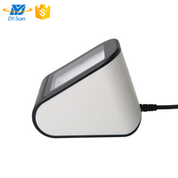 Lector de código de barras NFC QR hecho en China Escáner de código de barras de escritorio USB omnidireccional 2D para sistema POS