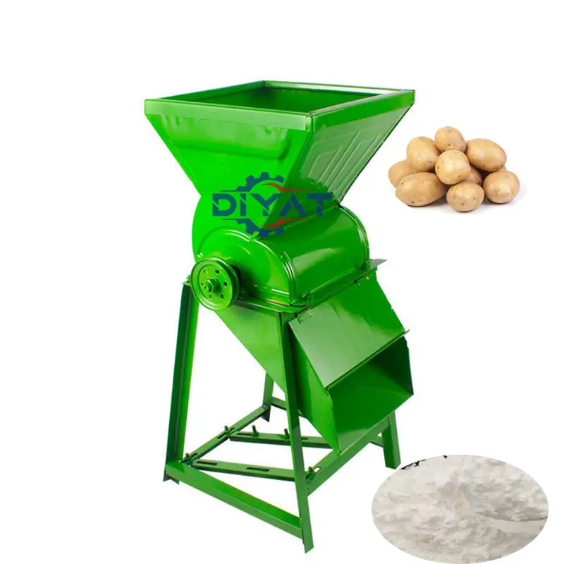 high capacity cassava crushing tubers grinding machine/sweet potato starch extracting machine