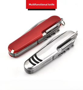 <span class=keywords><strong>Couteau</strong></span> pliant suisse multifonctionnel EDC Gadget Outdoor Portable Exquisite Survival Self-defence Knife - Product Image 3