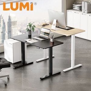 Moderne Thuis Kantoormeubilair In Hoogte Verstelbare Tafel Smart Ergonomisch Elektrische Enkele Motor Computerstudie Zit En Sta Op Bureau - Product Image 1