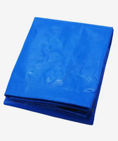 Bâche PE doublement imperméable sur mesure pour usage intensif en usine en Chine / Bâches PE vertes en toile plastique de grande taille avec œillets