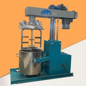 500L adhesive resin ink double shaft mixing machine two shaft high viscosity battery slurry vacuum mixer for silicone sealant