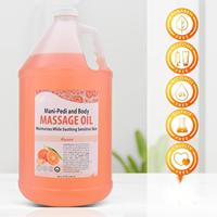 2025 huile de massage mandarine 128 oz soins du corps thérapie qualité huile d'amande graines de coton huile de tournesol avocat vitamine E essentielle
