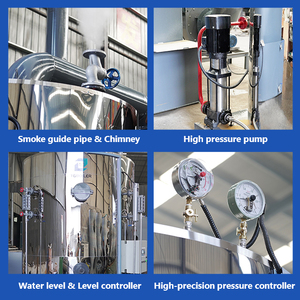 Economia modello CLHG verticale efficiente carbone di legna biomassa combustibile caldaia ad acqua calda per azienda agricola e Hotel - Product Image 4
