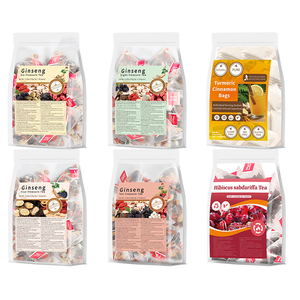 Té Herbal Orgánico <span class=keywords><strong>de</strong></span> Cinco Tesoros <span class=keywords><strong>de</strong></span> Ginseng, <span class=keywords><strong>Crisantemo</strong></span>, <span class=keywords><strong>Semilla</strong></span> <span class=keywords><strong>de</strong></span> Cassia, Seis Tesoros, Manzanilla y Lavanda en Bolsitas - Product Image 1