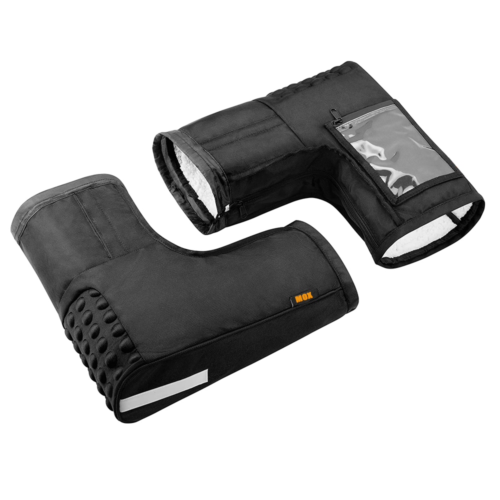 Универсальные перчатки на руль снегохода ATV, ветрозащитные и водонепроницаемые перчатки на Руль двигателя для сохранения рук в тепле и сухости