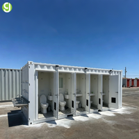 Inodoro Portátil Goeasy de Bajo Presupuesto, Baño Móvil Prefabricado de Acero para Venta en China