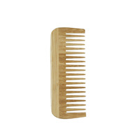 Ensemble de brosses et peignes en bambou pour femmes et hommes cheveux épais, fins, bouclés, droits, secs ou humides