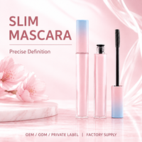 Maskara Tipis Pemanjang dan Pendefinisi Bulu Mata dengan Sikat Presisi OEM ODM Pabrik Kosmetik Label Pribadi Pemasok