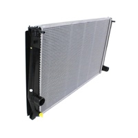 Radiateur de voiture en aluminium 1 rangée 12V pour Toyota RAV4 2006-2018 Moteur 2.4L 2.5L Remplacement de refroidissement 16400-28570 16400-28590