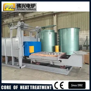 Trung Quốc thương hiệu xe đẩy loại kháng lò được sử dụng để xử lý nhiệt của các bộ phận kim loại nói chung