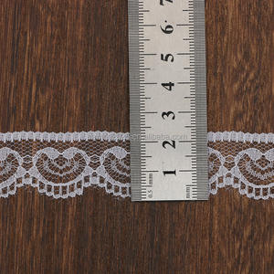 Penjualan Terbaik renda tanpa elastis, renda Prancis putih, kain renda <span class=keywords><strong>2.3</strong></span>/5/6cm, tepi Lingerie - Product Image 6