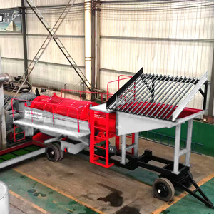 新型XGN小型可搬式金選鉱プラント（トロンメルスクリーンと重力選別機付き）5-150t/h処理能力 220/380V 金採掘用 - Product Image 3
