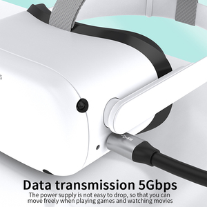 Xput USB 3.0 Loại C Nam để nữ mở rộng cáp dữ liệu cho PC VR USB 3.0 Loại C hoạt động mở rộng cáp với USB C điện - Product Image 3