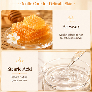 Bandes de cire dépilatoires KORMESIC Private Label, 12 pièces, épilation multi-zones, douce et instantanée, avec extrait naturel pour les jambes et le corps - Product Image 5