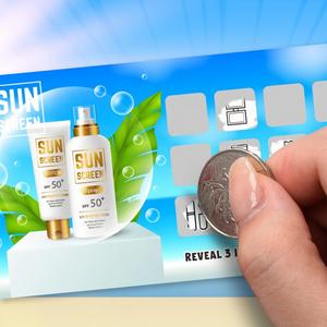Tarjetas Rasca y Gana Personalizadas para Campañas de Marketing, Impresión Digital a Todo Color, Índices de Ganadores Personalizados - Product Image 1