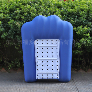 Plate-forme <span class=keywords><strong>gonflable</strong></span> bleue d'<span class=keywords><strong>escalier</strong></span> d'eau d'animal familier - Product Image 2