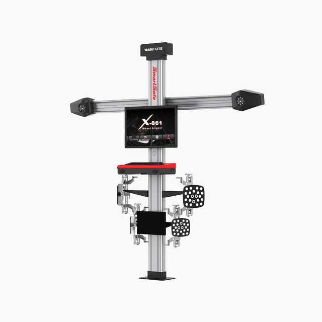 Oem Wa861 Lite 3d Automotive Wheel Aligner Multilingual Support 4-wheel Alignment Machine For Tire Workshop
