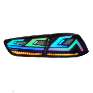 ชุดไฟท้ายรถยนต์รุ่น 08-18 & X Restoration แบบ RGB LED 12V สภาพใหม่ วัสดุ ABS สีเลนส์แดง รุ่น DY-YS-2008-RGB ไฟท้าย LED RGB - Product Image 1