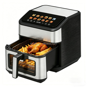 Aifa Petit Appareil de Cuisine, Friteuse à Air Intelligente avec Écran Couleur et Fenêtre Visible, Friteuse à Air Numérique 9L avec Chauffage Supérieur et Inférieur - Product Image 3
