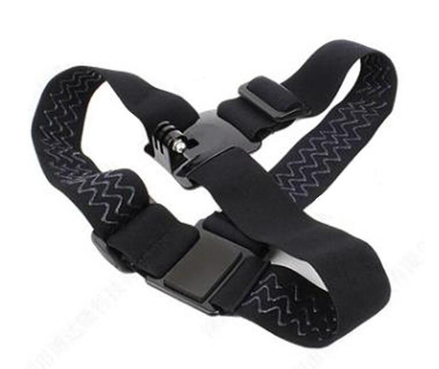 For Action Camera TikTok Live Streaming Accessories Head-Mounted Phone Holder Anti-Slip Three-Strap Headband ABS Material