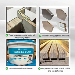 Professionelle Chinesische Herstellung von Polymer-Schalldämmenden Innentüren aus Holz für Schlafzimmer, Küche, Einkaufszentrum, Schule - Modernes Luxus-<span class=keywords><strong>Design</strong></span> - Product Image 4