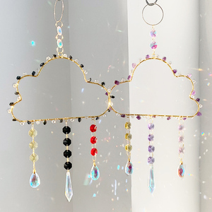 Atrapasoles de Nubes al por Mayor: Excelentes Artesanías de Amatista, Obsidiana y Cuarzo Rosa para Decoración - Product Image 5