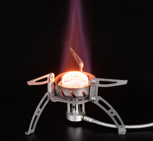 Réchaud de <span class=keywords><strong>camping</strong></span> au <span class=keywords><strong>gaz</strong></span> d'extérieur coupe-vent BRS-107 - Product Image 2