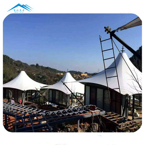 High Quality Luxury Mountain Resort Membrane Structure Glamping <b>Tent</b> Camping <b>Tent</b> for Sale - Product Image 2