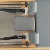 Lit de Pilates de base en bois de hêtre pour la salle de sport à domicile, équipement de fitness commercial