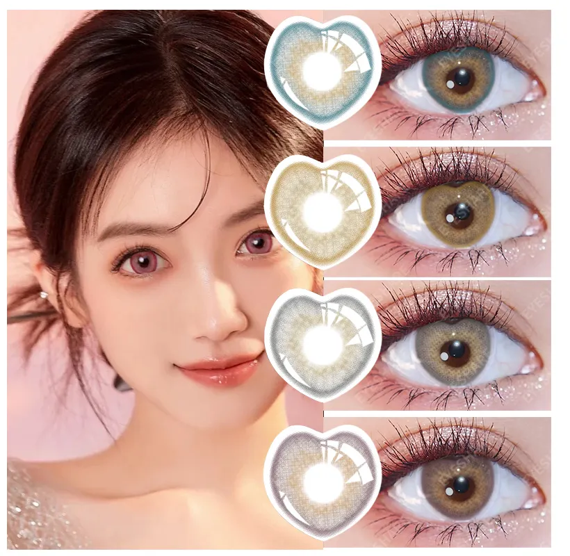 EYESHARE Contact Lens for Eye Lenses Beauty Tone Blends Green Colored Contacts China Wholesale Color Contact Lenses Soft Lens