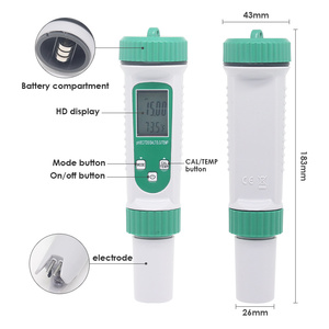 Medidor Digital PH TDS EC Salinidade Tipo Caneta PH-786 6 em 1 para Hidroponia - Product Image 5