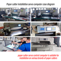 Nueva Máquina Cortadora de Papel Motorizada Controlada por Computadora Tipo A3/A4 con Sistema de Control por Programa Informático (750W)