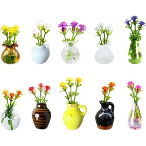 Nouveau modèle transfrontalier de décoration de style unique et créatif, mini aimant de réfrigérateur 3D, <span class=keywords><strong>vase</strong></span> et bouteille personnalisés Yanan - Product Image 5