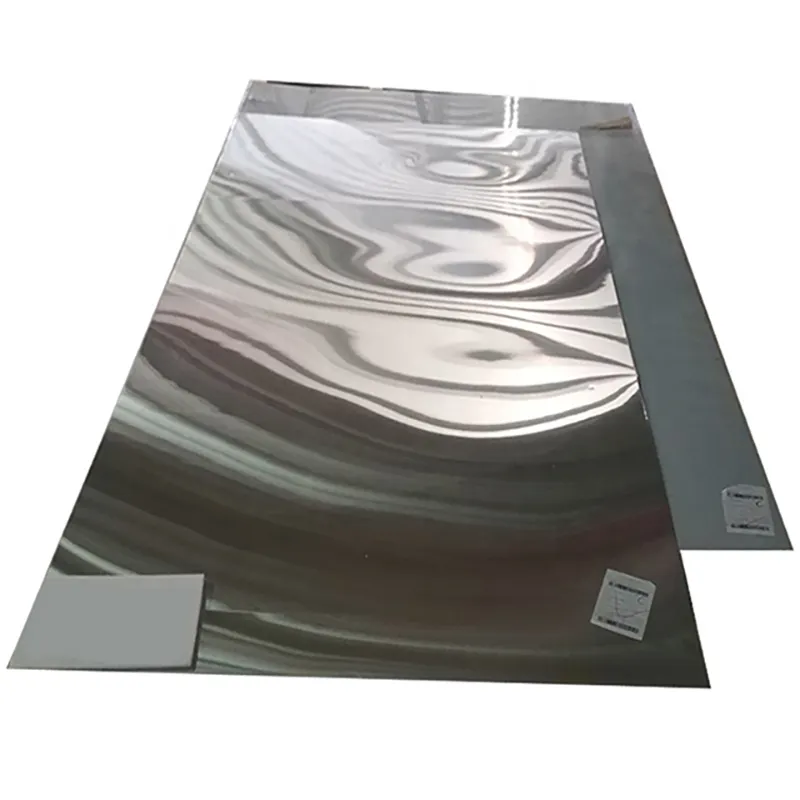 Customization Design 2016k 8k Mirror Colored Stainless Steel Plate Decorative Etched Stainless Steel Sheet
