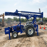 Foreuse à tarière CNC montée sur tracteur de nouvelle condition pour les industries de la construction