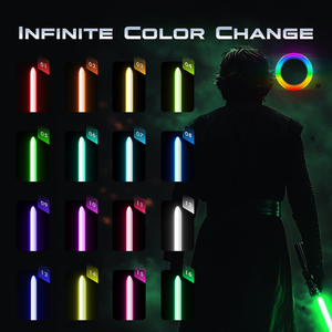 ดาบไลท์เซเบอร์ Nexussabers EP3 อนาคิน สกายวอล์คเกอร์ รุ่น XenoV4 บลูทูธ นีโอพิกเซล ด้ามโลหะคริสตัลหมุนได้ สำหรับการต่อสู้แบบหนักแน่น พร้อมไฟ RGB พิกเซล - Product Image 3