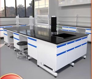 Băng ghế dự bị đồ nội thất phòng thí nghiệm với tủ treo hóa chất gỗ phòng thí nghiệm đảo băng ghế dự bị sinh học phân tử đồ nội thất phòng thí nghiệm - Product Image 3