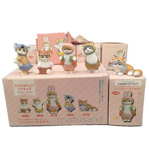Bộ 5 Kawaii Mini Nhật Bản Q Ver Anime Con Số 5Cm Mù Hộp Với Tôm Cá Mập Mèo Mofusand Sanrios PVC Đồ Chơi Búp Bê Cho Trẻ Em - Product Image 4