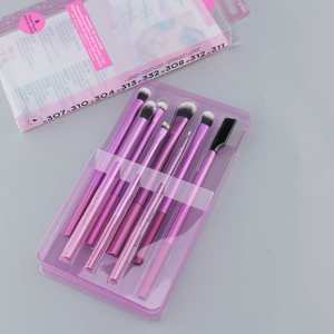 Kỹ Thuật Thực 1991 Chuyên Nghiệp Chính Xác Bóng Mắt Trang Điểm Bàn Chải Thiết Lập 8 Pcs Nhãn Hiệu Riêng Khuôn Mặt Sử Dụng Mắt Eyeshadow Lông Mi - Product Image 4