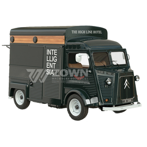 Carrito de Café Móvil, Remolque Vintage para Comida, Carrito para Espresso, Café, Smoothies, Jugos, Eventos al Aire Libre - Product Image 2