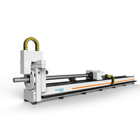 Máquina de Corte Láser de Fibra Automática de 3 Ejes Tipo Pórtico CNC SuDiao 3015 1530 para Tuberías Metálicas (Redondas y Cuadradas de 6 mm) con Refrigeración por Agua