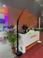 Mât d'éclairage de banquet populaire à batterie, barre LED RGBWA+UV, DMX sans fil, application pour table, mariage, événement, fête, buffet, lumière de lavage