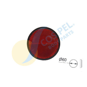 Nouveau COS.PEL. Réflecteur ROUGE - 6,0 cm - Composant Électrique - Product Image 1