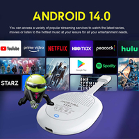 2025 nouveau MORTAL Q2 Ultra Smart TV Stick H313 2GB 8GB Android 14 Stick Tv 4k avec télécommande vocale Fire TV Stick décodeur