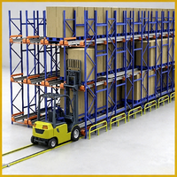 Solutions d'automatisation robustes à base de navettes métalliques, dotées de voitures navettes robotisées, compatibilité WMS pour la distribution moderne