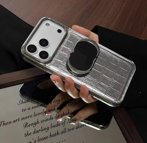 Funda <span class=keywords><strong>de</strong></span> Teléfono <span class=keywords><strong>de</strong></span> Cuero con Diseño Creativo <span class=keywords><strong>de</strong></span> Lujo, Impermeable y Resistente a Golpes, con Espejo <span class=keywords><strong>de</strong></span> Maquillaje <span class=keywords><strong>para</strong></span> 16 17 Pro Max - Product Image 2